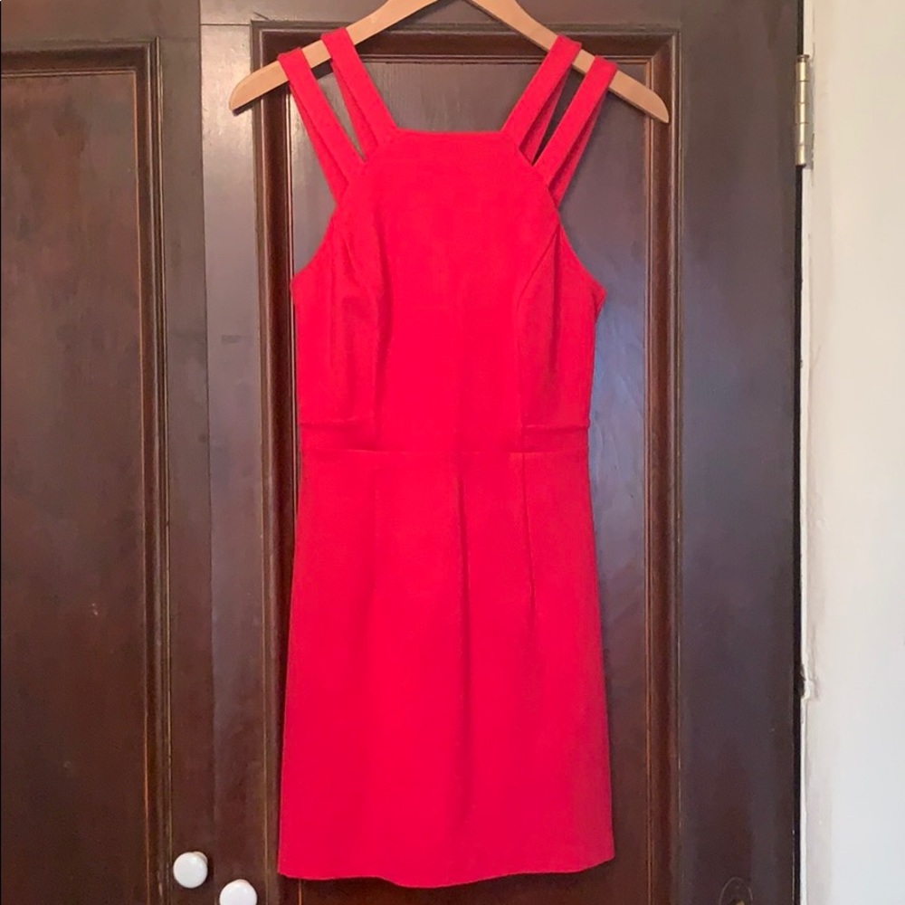 French Connection Hot Pink Cocktail Dress
